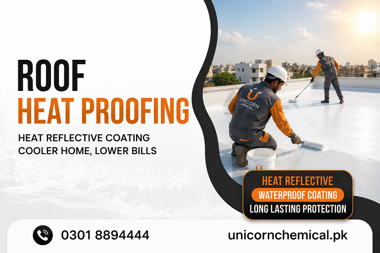 Roof Heat Proofing in Lahore
