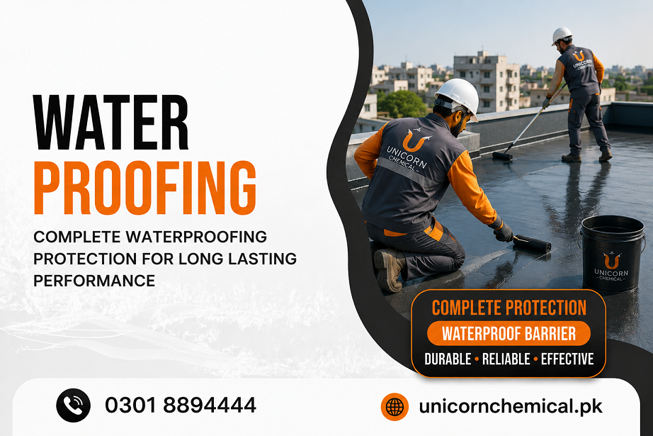 Waterproofing Company in Lahore Pakistan