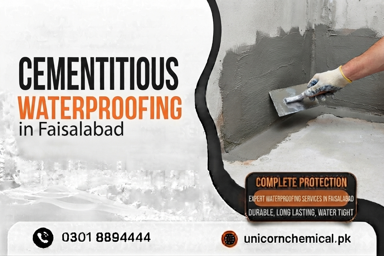 Cementitious Waterproofing in Faisalabad