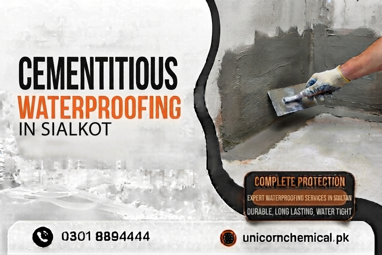 Cementitious Waterproofing in Sialkot