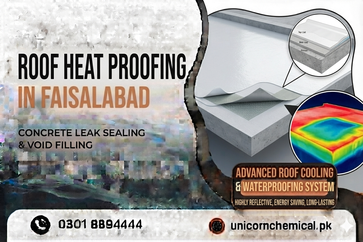 Roof Heat Proofing In Faisalabad