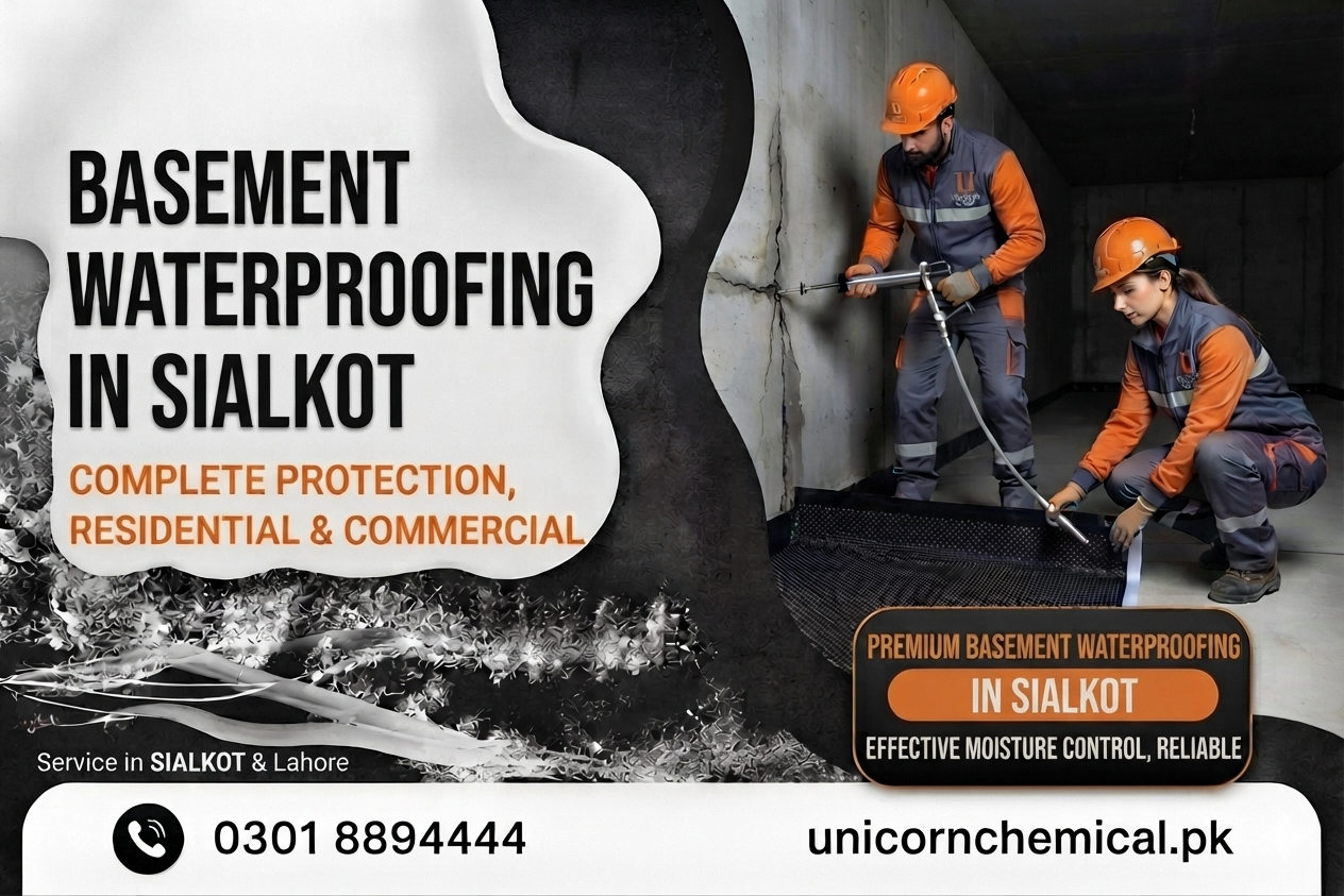 Professional Basement Waterproofing Services in Sialkot