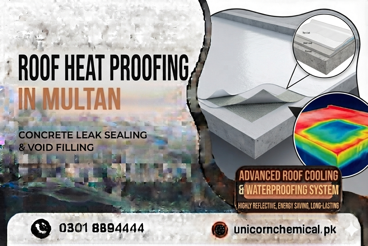 Roof Heat Proofing In Multan