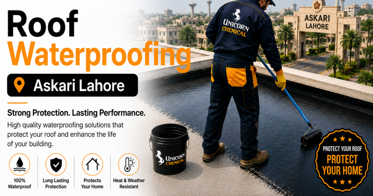 Roof Waterproofing Askari Lahore