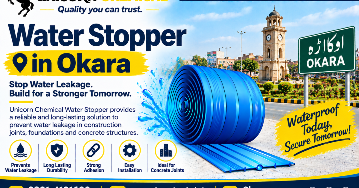 Water Stopper in Okara