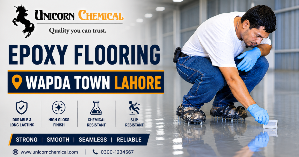 epoxy flooring Wapda Town Lahore