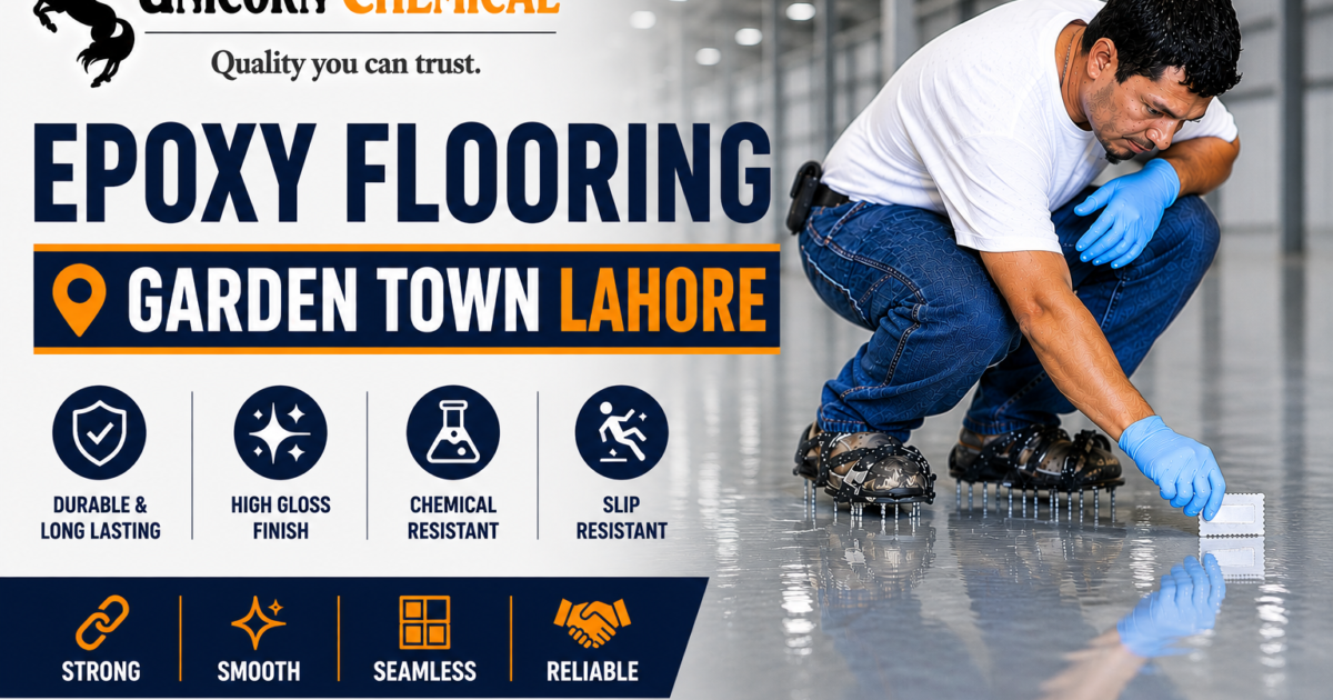 epoxy flooring Garden Town Lahore