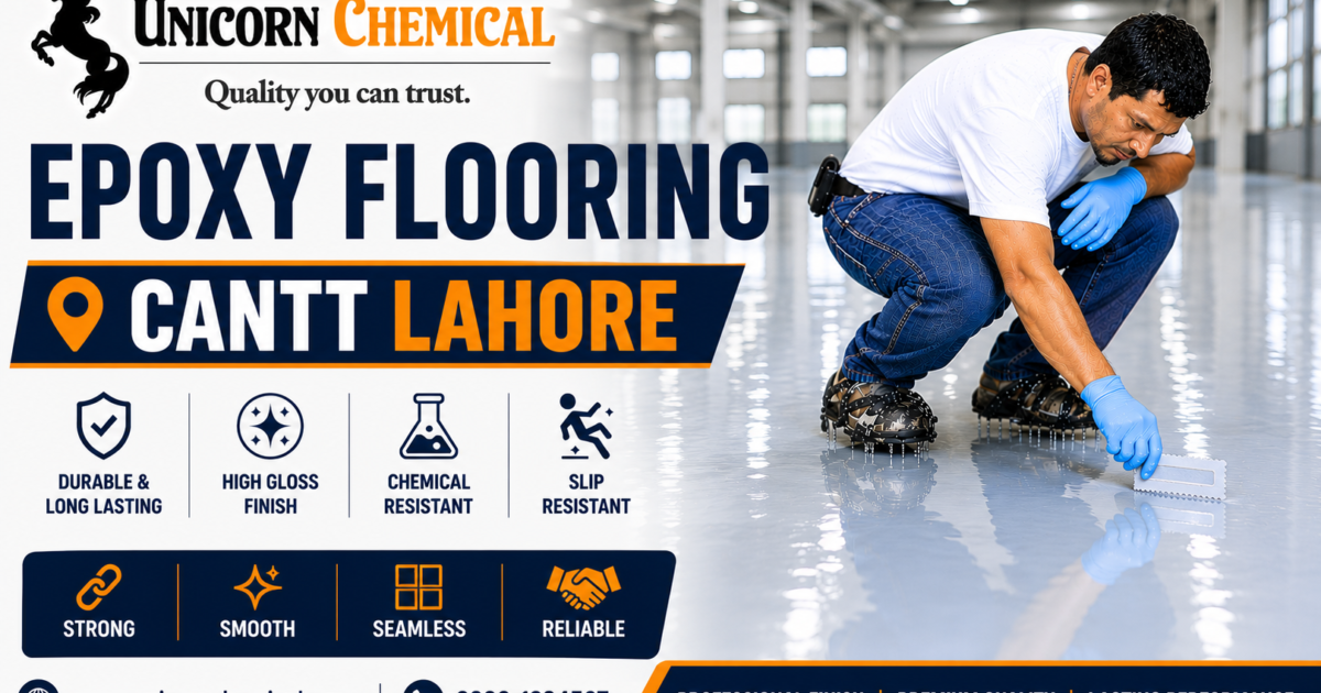 Epoxy Flooring Cantt Lahore