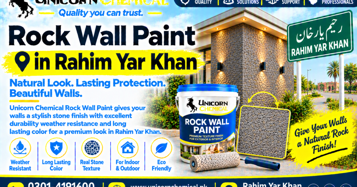 Rock Wall Paint in Rahim Yar Khan