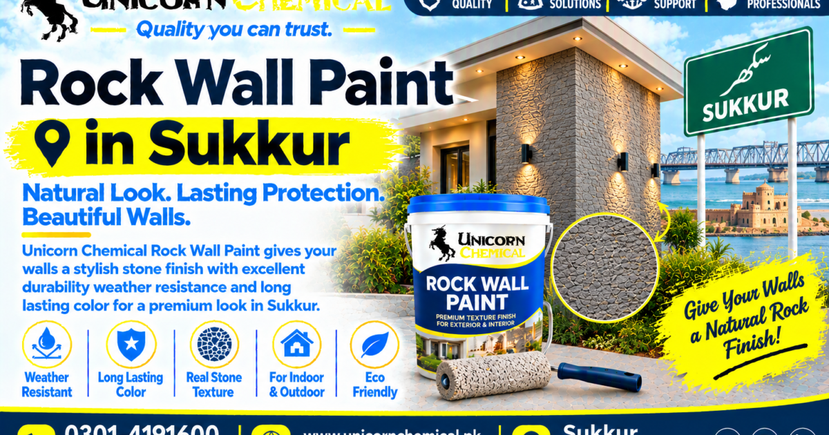 Rock Wall Paint in Sukkur